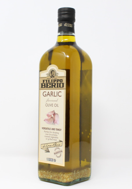 Filippo Berio Garlic Flavoured Olive Oil, 1L