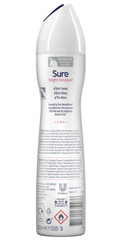 Sure Women Non-Compressed Antiperspirant, 6 x 250ml
