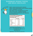 Alli & Rose Crispy Honeycomb Sponge Toffee Milk Chocolate Honey - 320 g - Papaval