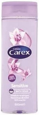 Cussons Carex Sensitive Bath Foamwash 500 ml - Pack of 6