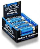 Eat Natural Cashew & Blueberry with Yoghurt Coating Protein Bars Pack of 12x40g