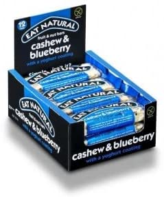 Eat Natural Blueberry & Cashew Bar Pack of 12 x 45g