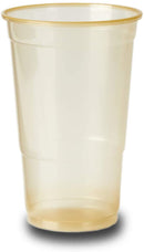 Nupik iPlastic Biodegradable and Recyclable Pint Tumblers, Pack of 90