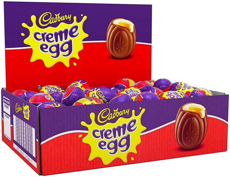 Cadbury Creme Eggs 48 Pack x 40 gram - 1 Box - Papaval