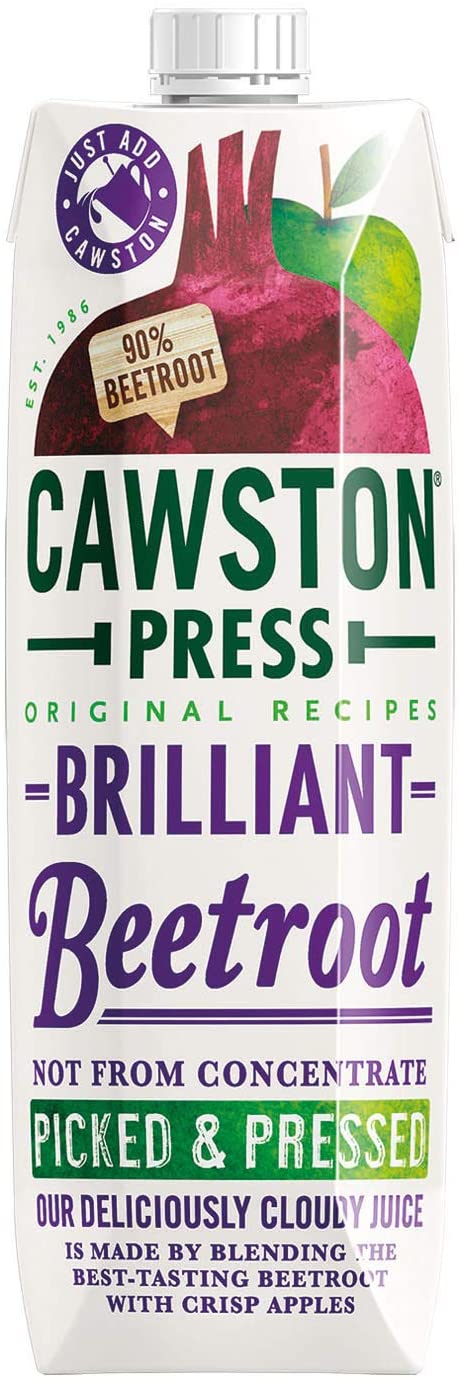 Cawston Press Brilliant Beetroot Pressed Juice, 1 l, Pack of 6