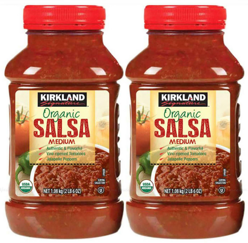 Kirkland Signature Organic Salsa, 2 x 1.08kg