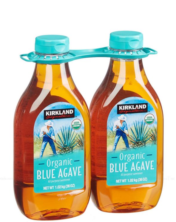 Kirkland Signature Organic Blue Agave Sweetener Pack of 2x736ml