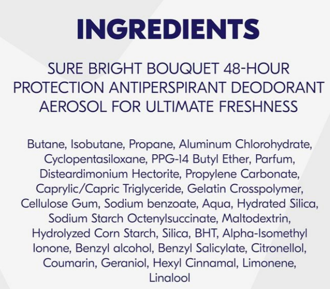 Sure Women Non-Compressed Antiperspirant, 6 x 250ml