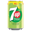 7UP Free Lemon & Lime Can Pack of 330ml