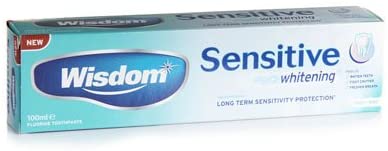 Wisdom Sensitive Whitening Toothpaste, 100ml (Pack Of 12)