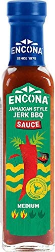 Encona Jamaican Style Jerk BBQ Sauce - 6x142ml