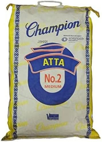 Click to open expanded view Champion Atta Medium, Healthy for Our Body, Full with Nutrition, Pure and Natural 10 KG