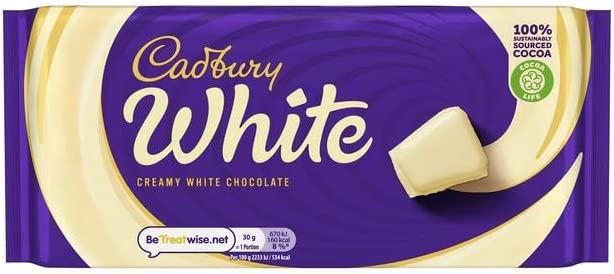 Cadbury white - 24x90g