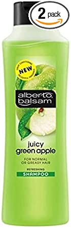 Alberto Balsam Shampoo - Juicy Green Apple (350ml) - Pack of 2