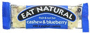 Eat Natural Cashew & Blueberry with Yoghurt Coating Protein Bars Pack of 12x40g