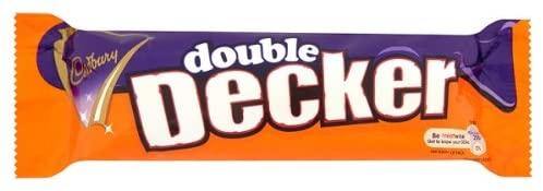 Cadbury Double Decker Milk Chocolate crunchy cereal Bar 48 X 54.5g Bars - Papaval