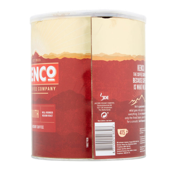 Kenco Smooth Instant Medium Roast Really Granules Coffee Tins , 750g - Papaval