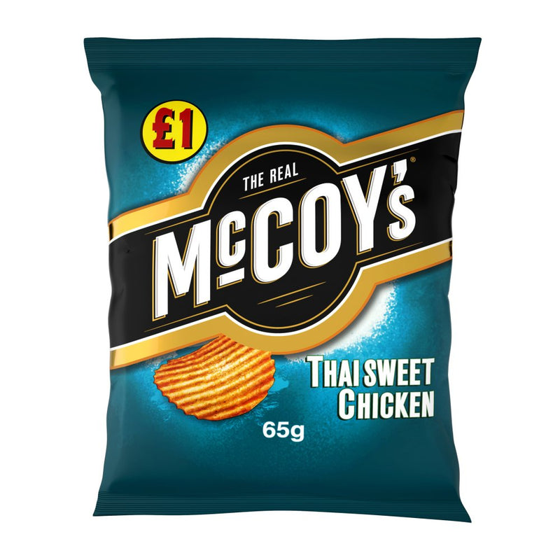 McCoy's Thai Sweet Chicken Sharing Crisps 65g x 20