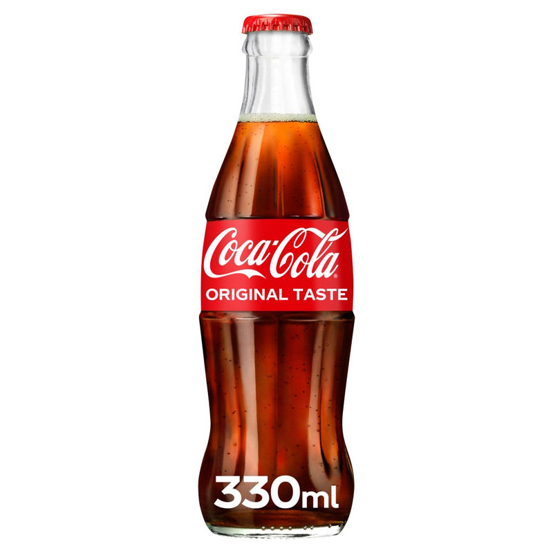 Coca Cola Original Glass Bottle 330ml Pack