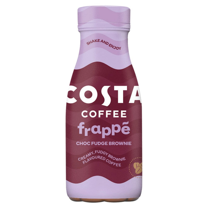Costa Coffee Frappe Choc Fudge Brownie (Pack Of 12 x 250ml)