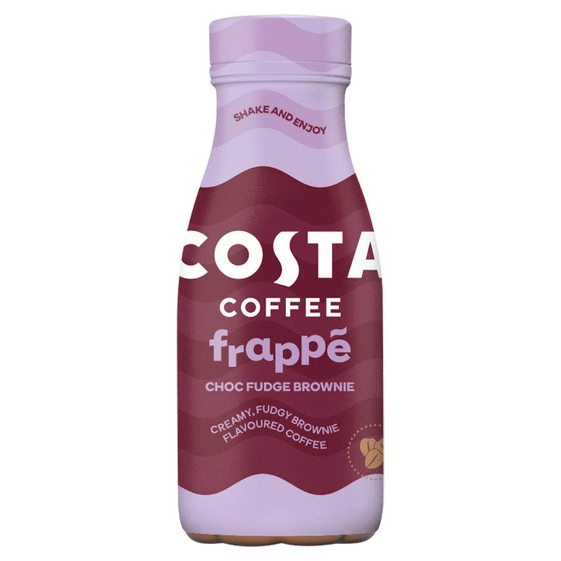Costa Coffee Frappe Choc Fudge Brownie Pack of 12x250ml