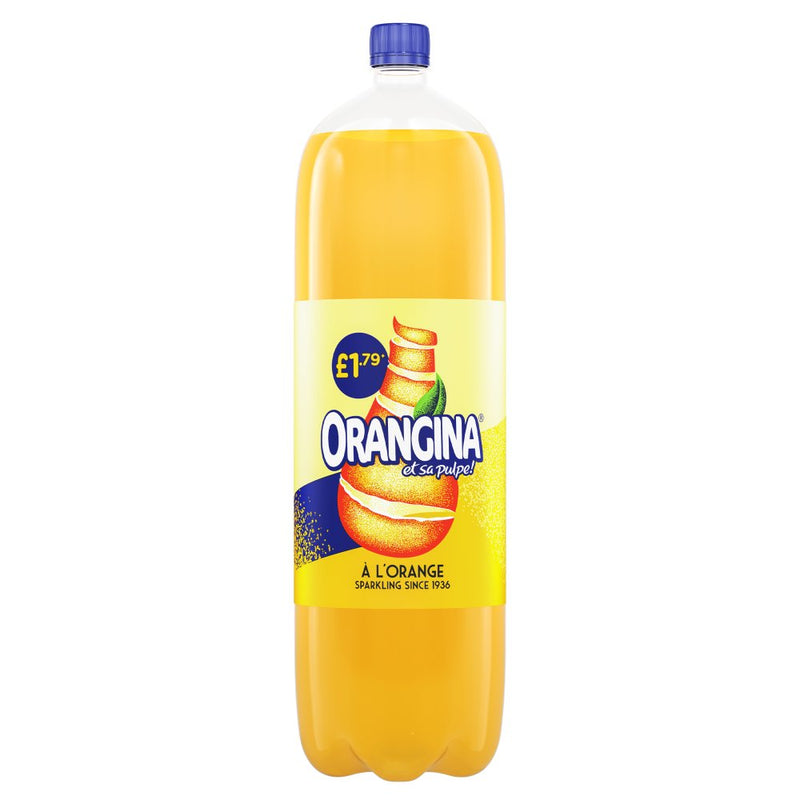 Orangina Sparkling Fruit Drink 6 x 2L