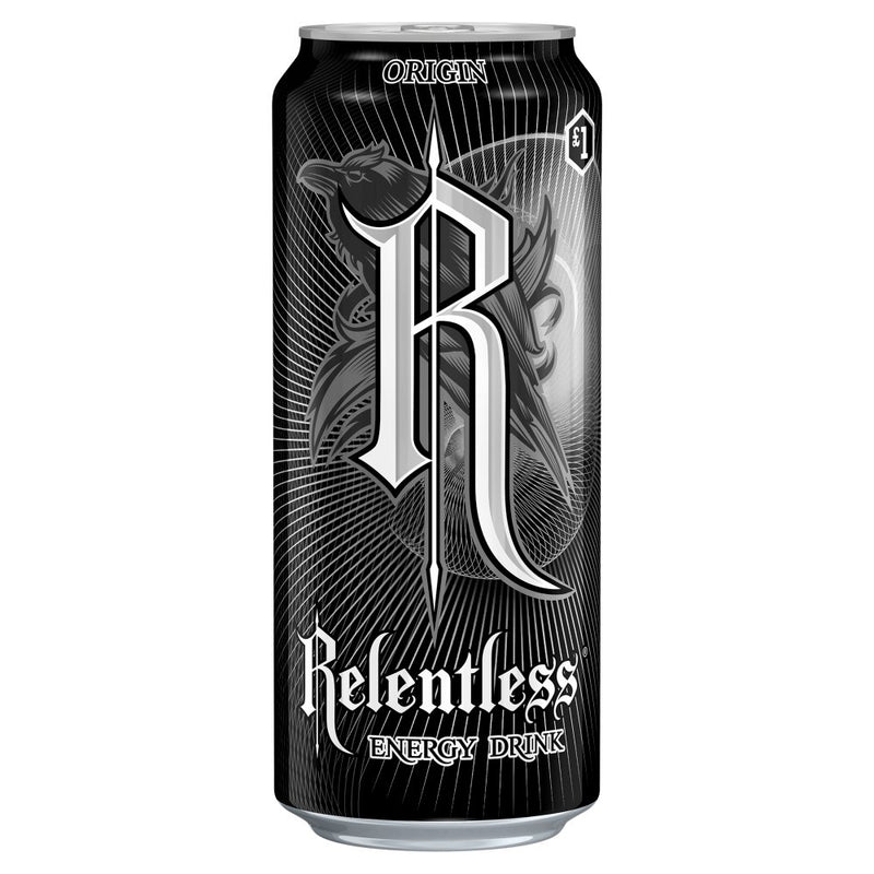 Relentless Origin Energy Drinks 12 x 500ml