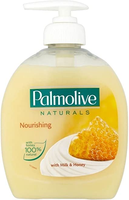 Palmolive Naturals Milk & Honey Handwash, 300 ml Pack of 12, Soap Free Formula, Dermatologically Tested, Soft & Nourishing