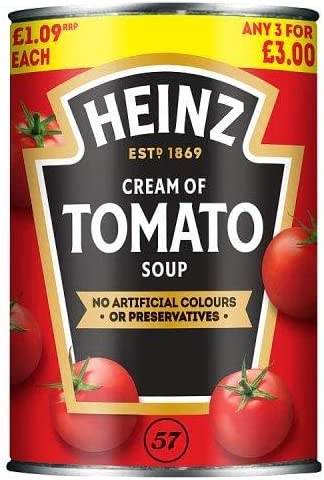 Heinz Cream of Tomato Soup 400g - Case of 24