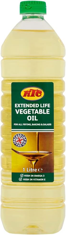 KTC Extended Life Vegetable Oil - Pack of 6 X 1L