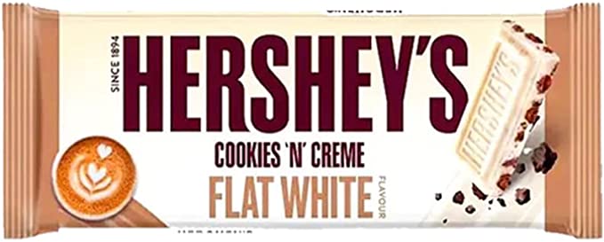 Hershey's Different Flavours Chocolate Bars Collection (Hershey's Flat White, 24 Bars)