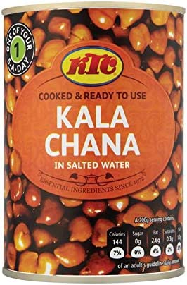 KTC Kala Chana 400 g (Pack of 12)