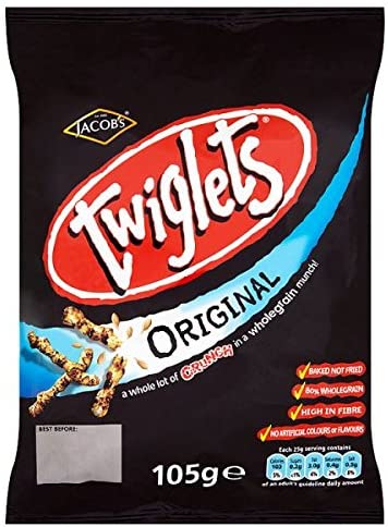 Jacob's Twiglets Original 105g (Pack of 12)