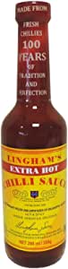 Lingham's Extra Hot Chilli Sauce Pack of 6x280ml