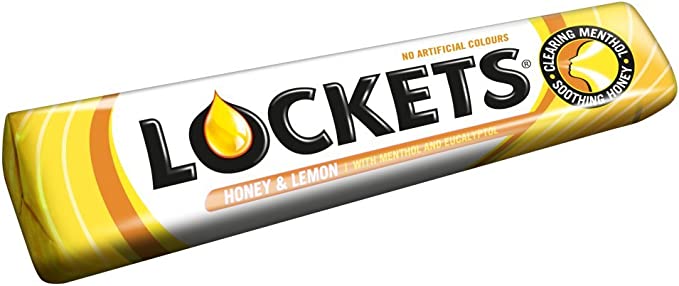 Lockets Honey And Lemon 20x43g