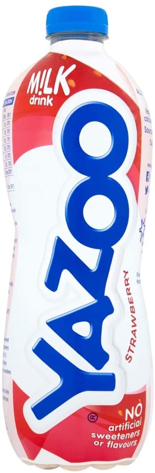Yazoo Strawberry Milk Drink Pack of 6 x 1 Litre
