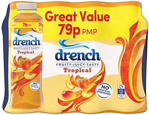 Drench Tropical Drink 12 x 500 ml