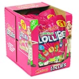 12X132G Swizzels Luscious Lollies - A Delectable Assortment of Chewy and Fruity Candy Delights