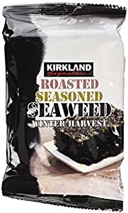 Kirkland Signature Roasted Seasoned Seaweed Winter Harvest Pack of  10x17gm