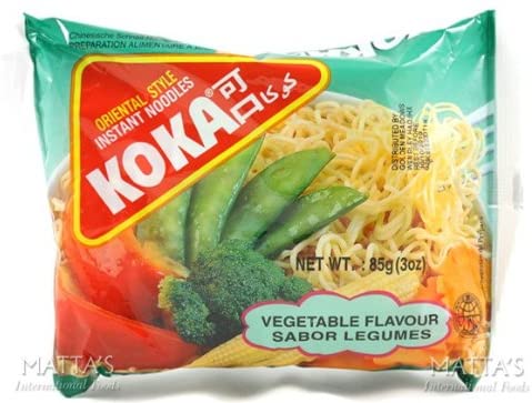 Koka Vegetable Flavour Instant Noodles Pack Of 30x85g