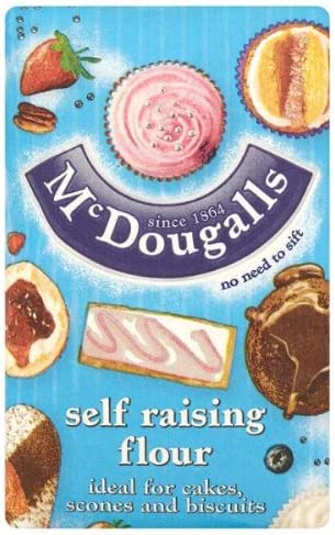 McDougalls Self Raising Flour 500g (Pack of 12 x 500g)