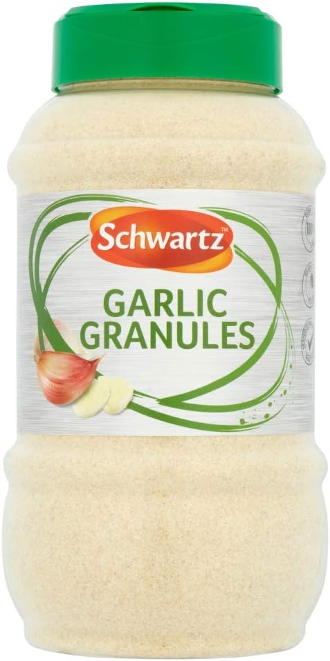 Schwartz Seasoning Garlic Granules, Convenient Dried Garlic, 620 g (Pack of 1)