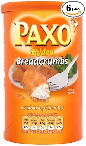 Paxo Golden Breadcrumbs 6 x 227g