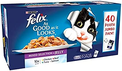 Felix As Good As It Looks  mix Jelly Selection 44 x 100g