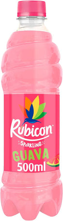 Rubicon Sparkling Guava Juice Drink Pack of 12x500ml