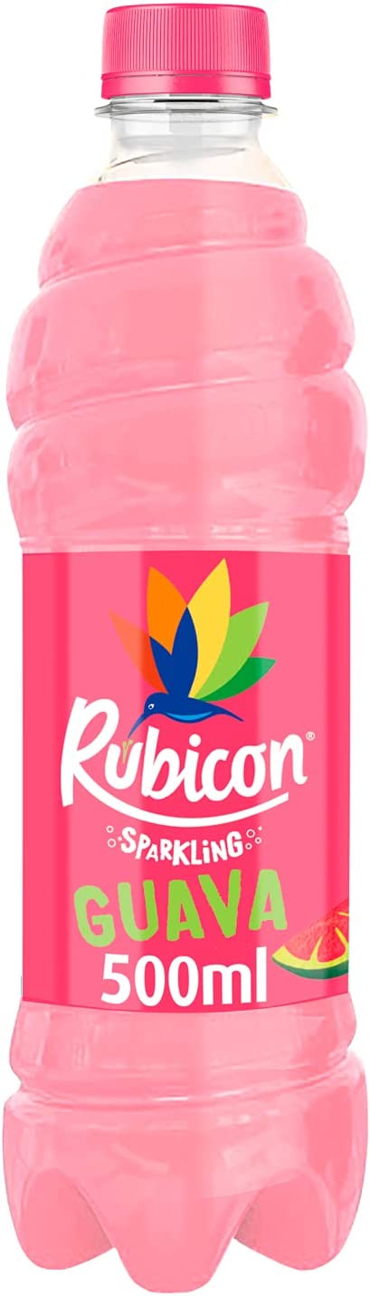 RUBICON Sparkling Guava, 500 ml Bottles (Pack of 12)