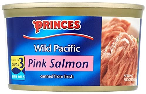 Princes Wild Pink Salmon 213 g (Pack of 12)
