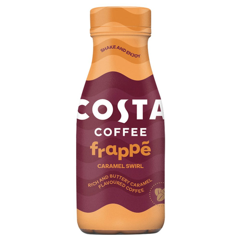 Costa Coffee Frappe Caramel Swirl (Pack Of 12x250ml)
