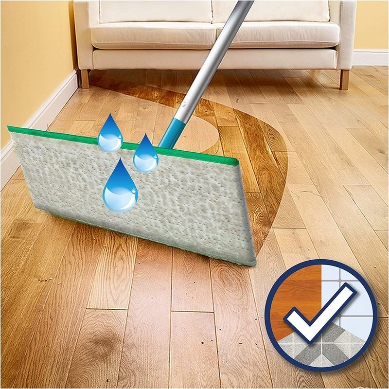 Flash Speedmop Starter Kit - 1 Speed mop + 12 Mopping Cloths Refills - Papaval