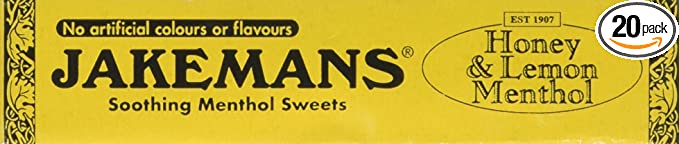 Jakemans honey and lemon stick - pack of 20x41g